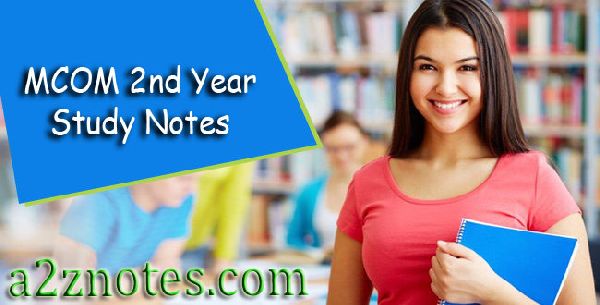 Mcom 2nd Year International Channel Of Distribution Study Material Notes